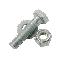 64-66 PARK BRAKE LEVER BOLT AND NUT SET