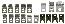 65-66 BRAKE & FUEL LINE CLIP SET