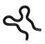 67-82 PARK BRAKE CABLE RETAINER (MICKEY MOUSE)