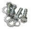 69-73 FAN SHROUD BRACKET BOLT SET
