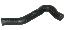 73-76E LOWER RADIATOR HOSE