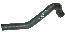 76L-82 LOWER RADIATOR HOSE