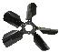 66-70 FAN BLADE (5-BLADE) 17 1/2 INCH