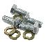 63-69 FAN CLUTCH TO WATER PUMP BOLT & LW SET