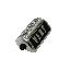 68-69E AIR VENT CONTROL KNOB (RH)