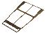 72-76 CONSOLE WOODGRAIN INSERT (W/AIR)