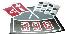 65 AIR CLEANER DECAL 396 CROSSFLAGS