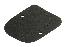 68-82 DOOR HINGE COVER GASKET