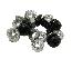 63-67 WINDOW ROLLER TRACK FASTNER SET
