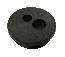 63-67 FIREWALL GROMMET (W/O AIR) 2-HOLE LARGE