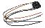 [ 78-82 POWER DOOR LOCK SWITCH CONNECTOR W/PIGTAIL EA ]