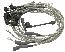 67-74 SHIELDED PLUG WIRE SET