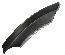 [ 68-72 WINDSHIELD LOWER OUTER MOLDING (LH) EA ]