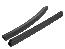63-79 FENDER SKIRT SPLASH SHIELD WEATHERSTRIP (PR)