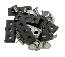 63-73 REAR FILLER PANEL NUT PLATE & RIVET SET