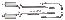 66-67 COMPLETE ALUMINIZED EXHAUST SYSTEM (2-2.5)