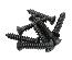 68-77 DOOR SILL PLATE SCREW SET
