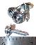 68-82 DASH PAD TO DOOR JAMB SCREW SET