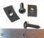 63-67 HEADLIGHT ROLLOUT SWITCH MOUNTING SCREW & NU