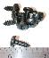63-67 GRILL IN FRONT OF WINDSHIELD SCREW SET