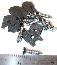 68-69 EXHAUST BEZEL SCREW SET W/NUTS