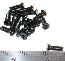 64-67 HEADLIGHT PIVOT SCREW SET