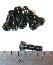68-72 WIPER DOOR GRILL SCREW SET