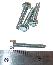 63-67 HEADLIGHT LIMIT SWITCH SCREW SET