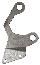 63-67 ACCELERATOR RETURN SPRING BRACKET