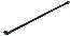 63-65 HEADLAMP SUPPORT ROD (RH)