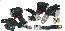 72-73 SEAT BELT ASSEMBLY W/SHOULDER HARNESS