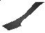 64-65 COUPE REAR VENT CARBOARD COVER
