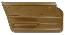 65-66 DOOR PANEL WITH UPPER SUPPORT (LH) CONV