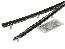 70-77 LOWER DOOR CHROME TRIM SET
