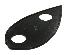 68-77 OUTSIDE MIRROR BASE GASKET