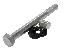 63-82 ALTERNATOR BRACKET LONG BOLT, WASHER, NUT SE