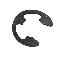 64-81 SHIFTER CONTROL LEVER SHAFT RETAINER