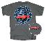 AMERICAN DREAMS CORVETTE T-SHIRT (GREY)(X-LARGE)