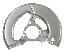 65-75 FRONT BRAKE SPLASH SHIELD (LH)