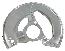 65-75 FRONT BRAKE SPLASH SHIELD (RH)