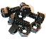 63-82 STABILIZER BRACKET BOLT & NUT SET