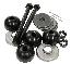 63-82 REAR SPRING MOUNTING KIT (POLYURETHANE)