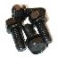 63-82 STABILIZER BRACKET BOLT SET