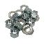 63-82 SPINDLE HOUSING NUT & LOCK WASHER SET