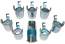 65-66 SPARK PLUG HEAT SHIELD SET (BB)