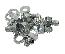 65-66 SPARK PLUG HEAT SHIELD SCREW SET