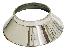 63-65 KNOCK-OFF WHEEL CONE (CHROME)