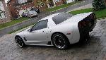 Silver Z06 Corvette