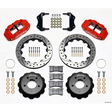 85-87 WILWOOD 6R FRONT BIG BRAKE KIT (RED SRP)