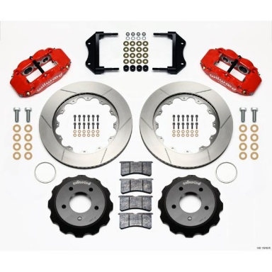 85-87 WILWOOD 6R FRONT BIG BRAKE KIT (RED)